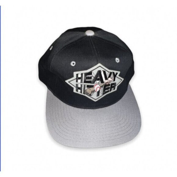 Yupoong Heavy Hitter Vintage Embroidered Trucker Baseball Hat Green Bill - Picture 1 of 7